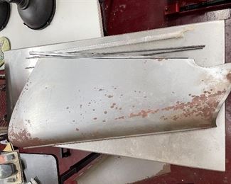 34 Ford passenger car hood side panels