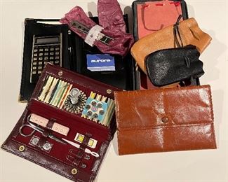 Vintage Leather travel needs 