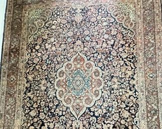 12x3ft 1940s Kasvin Persian Rug From Kashan Iran Wool	148x109in	
