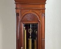 Empire Antique Mahogany Tall Case Grandfather Clock, Elite Germany	98x26x16in	HxWxD
