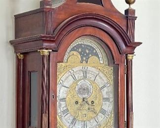 Antique Peter Robertson Tall Case Clock Perth Scotland	99x20x11in	HxWxD
