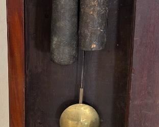 Antique Peter Robertson Tall Case Clock Perth Scotland	99x20x11in	HxWxD
