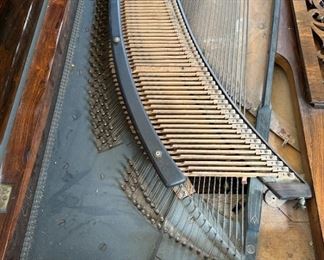 Antique Square Grand Piano Brazilian Rosewood Ihlseng & Narvesen	37x80x40in	HxWxD
