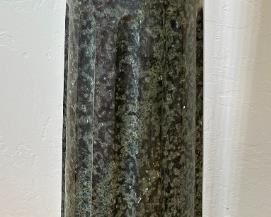 Italian Dark Green Marble Pedestal	43x12x12in	HxWxD

