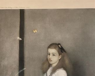 Litho Harmony in Grey and Green Miss Cicely Alexander James Abbott McNeill Whistler	Frame: 30.5x18.5in	HxWxD
