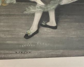 Litho Harmony in Grey and Green Miss Cicely Alexander James Abbott McNeill Whistler	Frame: 30.5x18.5in	HxWxD
