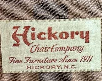 2pc Hickory Furniture Chairs Mahogany PAIR	39x22x22in	HxWxD
