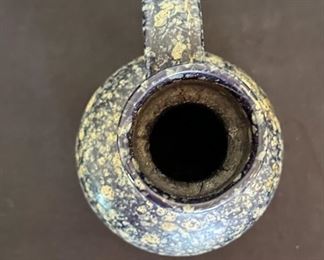 1960s Italian Sponge Ware Vase/Crafe	8.5 inches high.	
