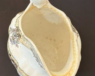 Vintage Staffordshire Creamer	4.25 inches high.	
