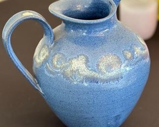 F&R Studios Stoneware Vase	7.5 inches high.	
