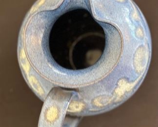 F&R Studios Stoneware Vase	7.5 inches high.	
