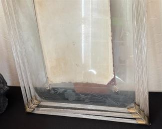 Antique Crystal Picture Frame	16 x 14in	
