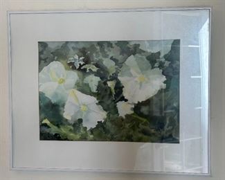 Floral Watercolor Art Molly Thomson	Frame: 16.25 x 20in	
