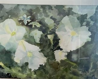 Floral Watercolor Art Molly Thomson	Frame: 16.25 x 20in	
