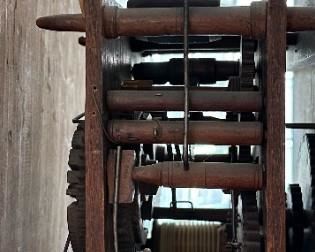 Antique Cherry Tall Case Clock 19th Century	92x18x12in	HxWxD
