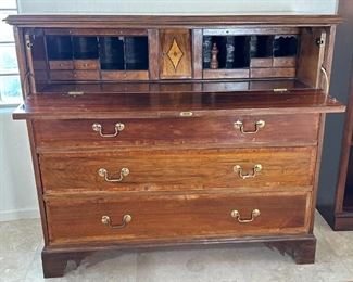 Antique Secretary Chest of Mahogany	41x47x23in	HxWxD
