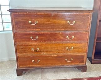 Antique Secretary Chest of Mahogany	41x47x23in	HxWxD

