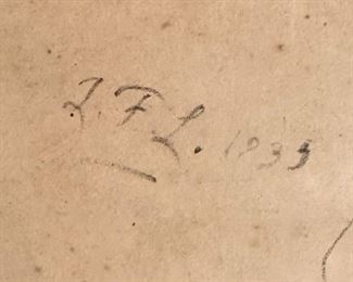 John F. Lewis Sevillanas & Ronda  Framed Litho	Frame: 15 x 12in	
