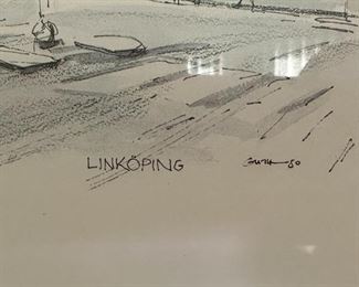 Linkoping Street art	Frame: 14 x 18in	
