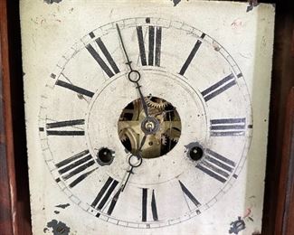 Antique Shelf Clock  Chauncey Jerome	26 x 15.5 x 4.25in	HxWxD
