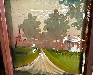 Antique Shelf Clock  Chauncey Jerome	26 x 15.5 x 4.25in	HxWxD
