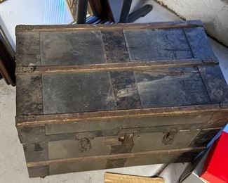 Small Army Green Trunk	12 x 18 x 10.75in	HxWxD
