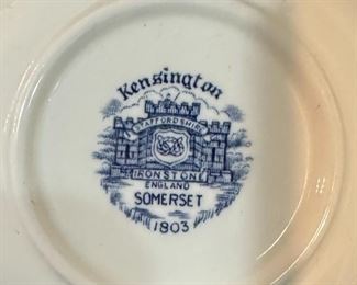 29pc Kensington Ironstone Somerset China	29 piece	
