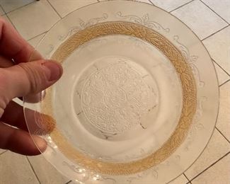 40pc MacBeth-Evans Glass Dinnerware	40 piece	
