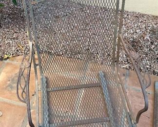 2pc Iron Patio Chairs		
