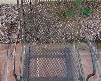 2pc Iron Patio Chairs		

