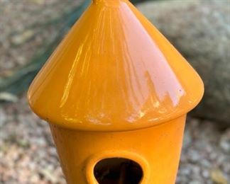 Hanging Ceramic Bird House		
