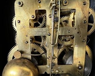 Seth Thomas wooden mantel clock	11.5  x 18  x 7in	HxWxD
