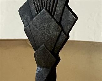 Art deco floor standing lamp	Lamp, height 66 inches	
