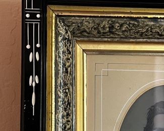 Old photograph, Civil War officer	Frame size 15.25 tall 13 1/2 inches wide 3 inches deep	
