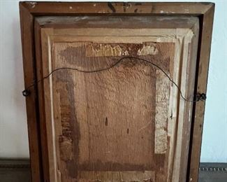 Old photograph, Civil War officer	Frame size 15.25 tall 13 1/2 inches wide 3 inches deep	
