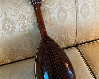 Vintage Pot Belly Bowl Back Mandolin Tortoise Shell		

