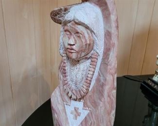 Native American Alabaster Sculpture