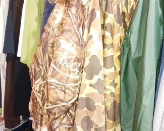 Camouflage hunting jackets men's