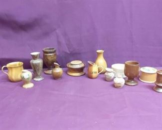 Assortment of Small Wooden Items