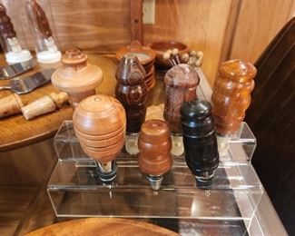 Custom made wine stoppers