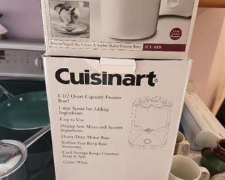Cuisinart ice cream maker