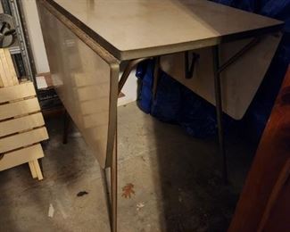 Very Cool Drop Leaf Table Circa 1950's