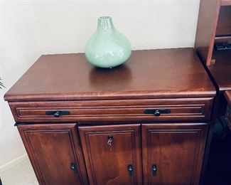 Desk set $250. Vase not for sale.