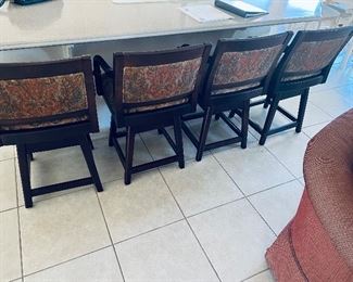 4 barstools $85