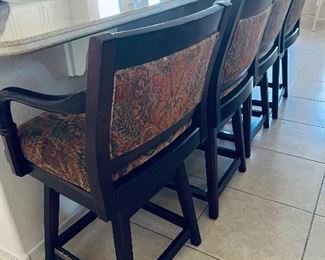 4 barstools $85