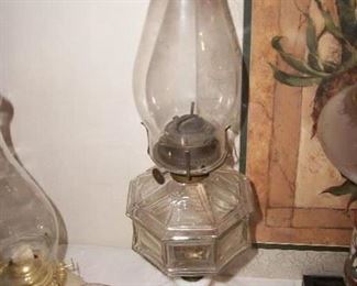 Dated 1873 Oil Lamp