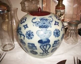 Oriental Porcelain Jar