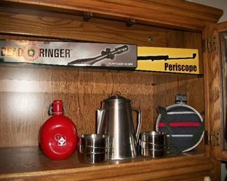Camping Supplies with Scopes