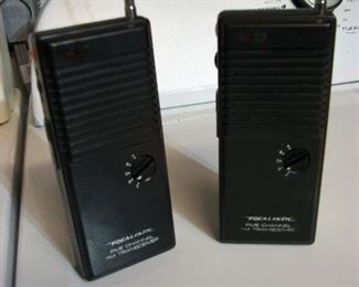 Vintage Realistic 5 Channel FM Transceivers