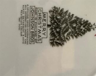 Johnson Brothers Merry Christmas china